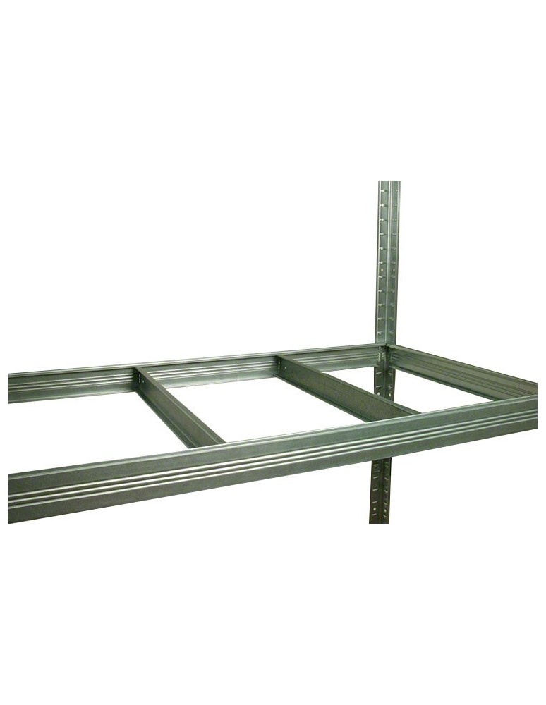 Kellerregale/Garagenregale - Metallregal Werkstatt Schwerlastregal Helios HZZ_213x120x45_5 Böden, Traglast: 400 Kg, Farbe: VERZINKT - produkt new.modo24.de 13