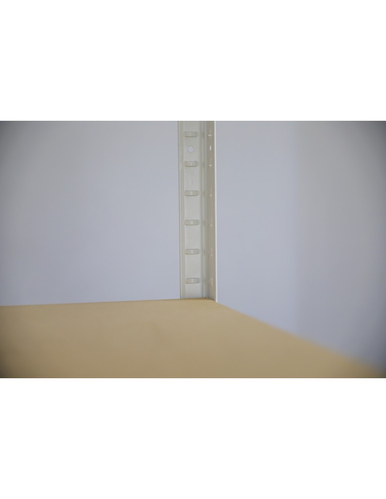 Kellerregale/Garagenregale - Metallregal Werkstatt Schwerlastregal Helios HWW_213x120x35_5 Böden, Traglast: 350 Kg, Farbe: WEIß - product new.modo24.de 17
