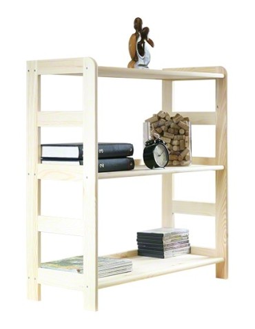 Büroregale - Holzregal Bücherregal R-02 (89x83x33), 3 Böden - product 1