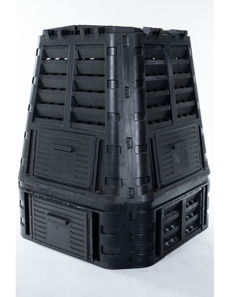 Komposter - Schnellkomposter ThermoKomposter Komposter Schwarz 740 Liter /PKMT_0740_STC - product new.modo24.de 1
