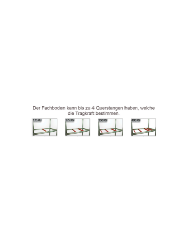 Kellerregale/Garagenregale - Metallregal Werkstatt Schwerlastregal Helios HZZ_090x100x45_3 Böden, Traglast: 350 Kg, Farbe: Verzinkt - product 2