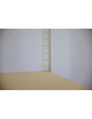 Kellerregale/Garagenregale - Metallregal Werkstatt Schwerlastregal Helios HWW_196x100x45_5 Böden, Traglast: 350 Kg, Farbe: WEIß - product 17