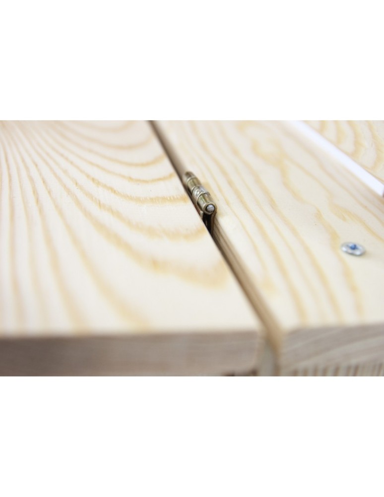 Truhe / Holztruhe - Holztruhe  Truhenbank Sitzbank für Kinder Spielkiste B-12 /unbehandelt, (54x71x29 cm) - product new.modo24.de 7