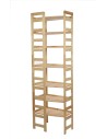 HOLZREGAL Kiefer Eckregal Modulregal BERDO RR2_NW5 (236xx72x44,8 cm ), 7 Böden, unbehandelt