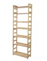HOLZREGAL Kiefer Eckregal Modulregal BERDO RR2_NP5 (236x80x34,4 cm ), 7 Böden, unbehandelt