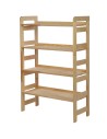HOLZREGAL Kiefer Eckregal Modulregal BERDO RR2_NP2(120,8x80x34,4 cm ), 4 Böden, unbehandelt