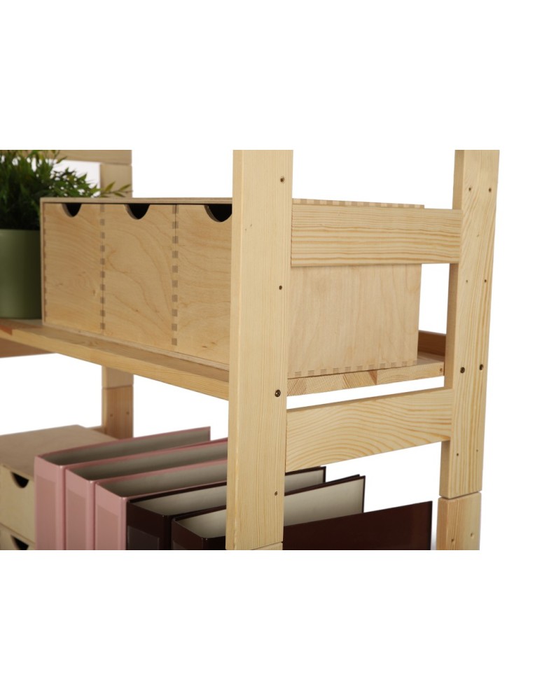 Startseite - HOLZREGAL Kiefer Eckregal Modulregal BERDO RR2_NP1(82,4 cmx80x34,4 cm ), 3 Böden, unbehandelt - product new.modo24.de 8