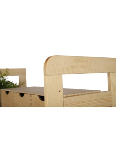 Startseite - HOLZREGAL Kiefer Eckregal Modulregal BERDO RR2_NP1(82,4 cmx80x34,4 cm ), 3 Böden, unbehandelt - product 12