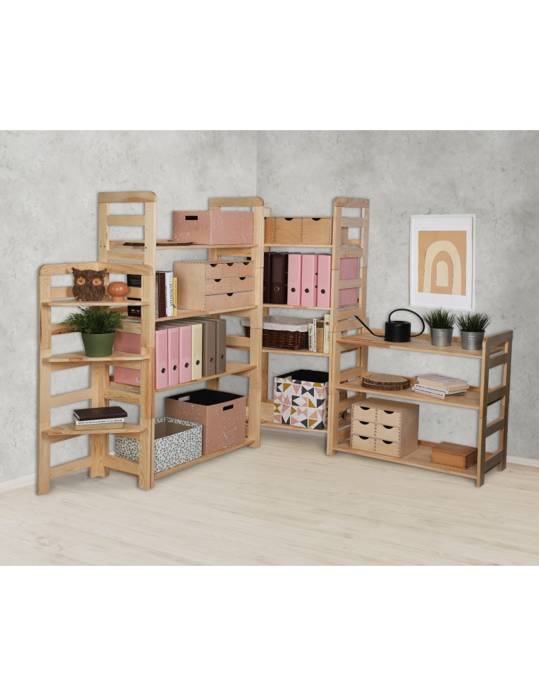 Startseite - HOLZREGAL Kiefer Eckregal Modulregal BERDO RR2_NP1(82,4 cmx80x34,4 cm ), 3 Böden, unbehandelt - product new.modo24.de 18