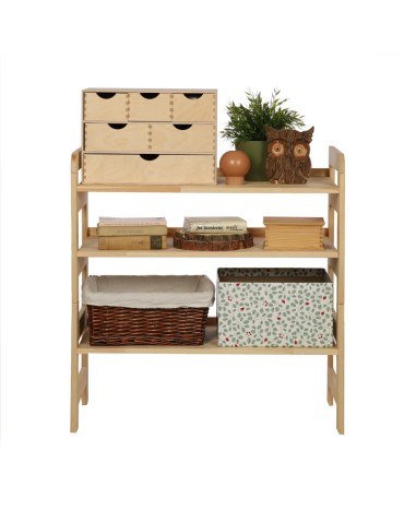 Startseite - HOLZREGAL Kiefer Eckregal Modulregal BERDO RR2_NP1(82,4 cmx80x34,4 cm ), 3 Böden, unbehandelt - product 4