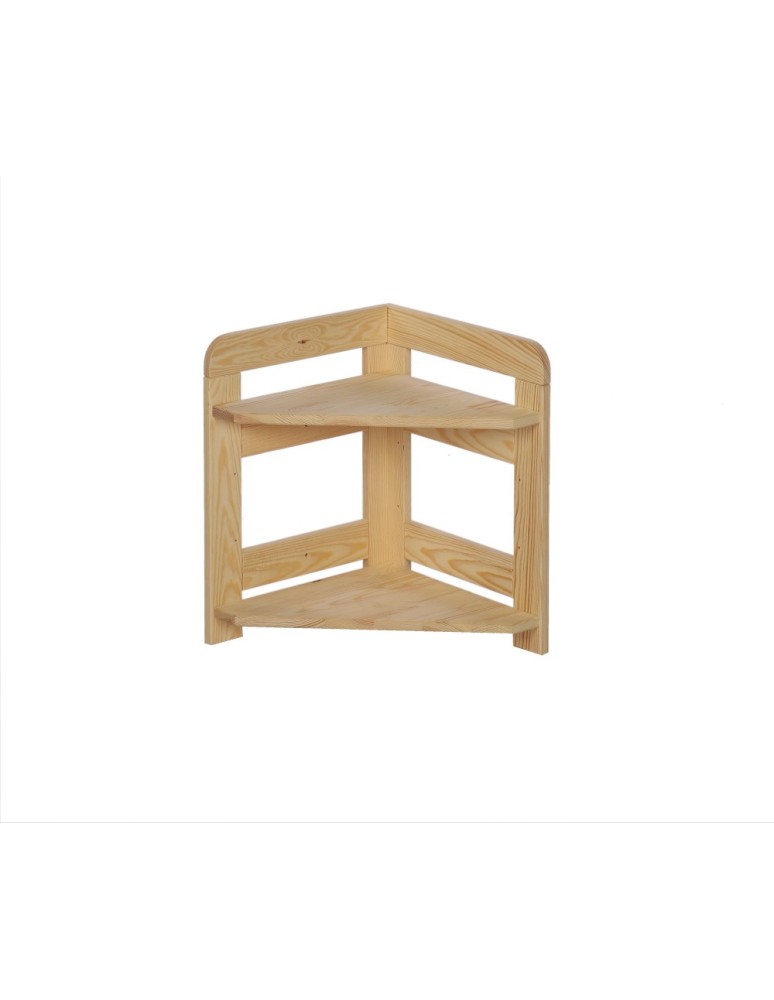 Startseite - HOLZREGAL Kiefer Eckregal Modulregal BERDO R2PZ (44x34,4x34 cm ),2 Böden, unbehandelt - product new.modo24.de 1