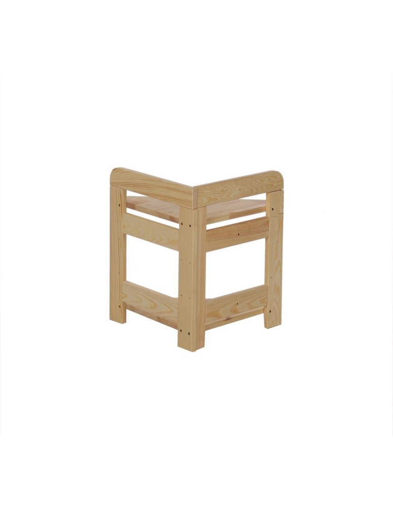 Startseite - HOLZREGAL Kiefer Eckregal Modulregal BERDO R2PZ (44x34,4x34 cm ),2 Böden, unbehandelt - product new.modo24.de 2