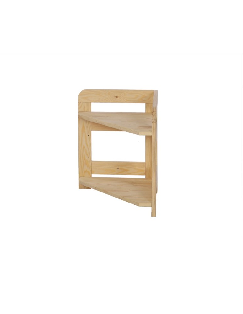 Startseite - HOLZREGAL Kiefer Eckregal Modulregal BERDO R2PZ (44x34,4x34 cm ),2 Böden, unbehandelt - product new.modo24.de 3