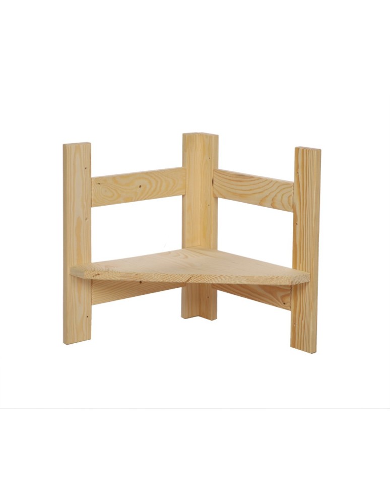 Startseite - HOLZREGAL Kiefer Eckregal Modulregal BERDO R2NZ (38,4x34,4x34 cm ), 1 Böden, unbehandelt - product new.modo24.de 1