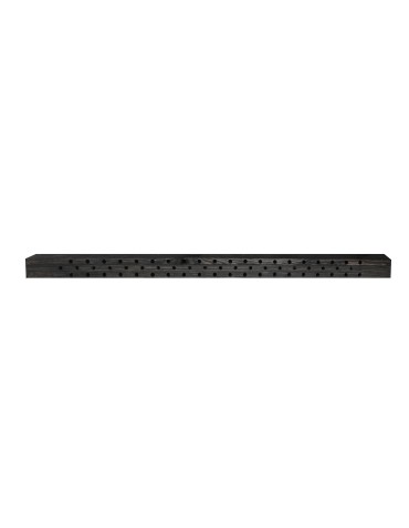 Hochbeet Treibbeet  Kräutergewächshaus, mit INSEKTENHOTEL,   OBL_37X80_BLODK1, geölt SCHWARZ - product 2