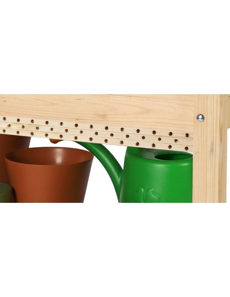 Blumenkasten und Hochbeete - Hochbeet Treibbeet Frühbeet Kräutergewächshaus , mit INSEKTENHOTEL  OBL_37X80_NAODK1, unbehandelt - product new.modo24.de 2