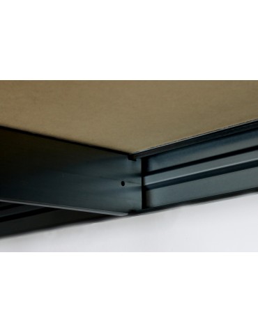 Metallregale - Metallregal Keller Schwerlastregal Lagerregal KOLOS COL_G_177X200X60 Farbe: Grau, Tragkraft 500 kg pro Boden, 4 Böden - product 5