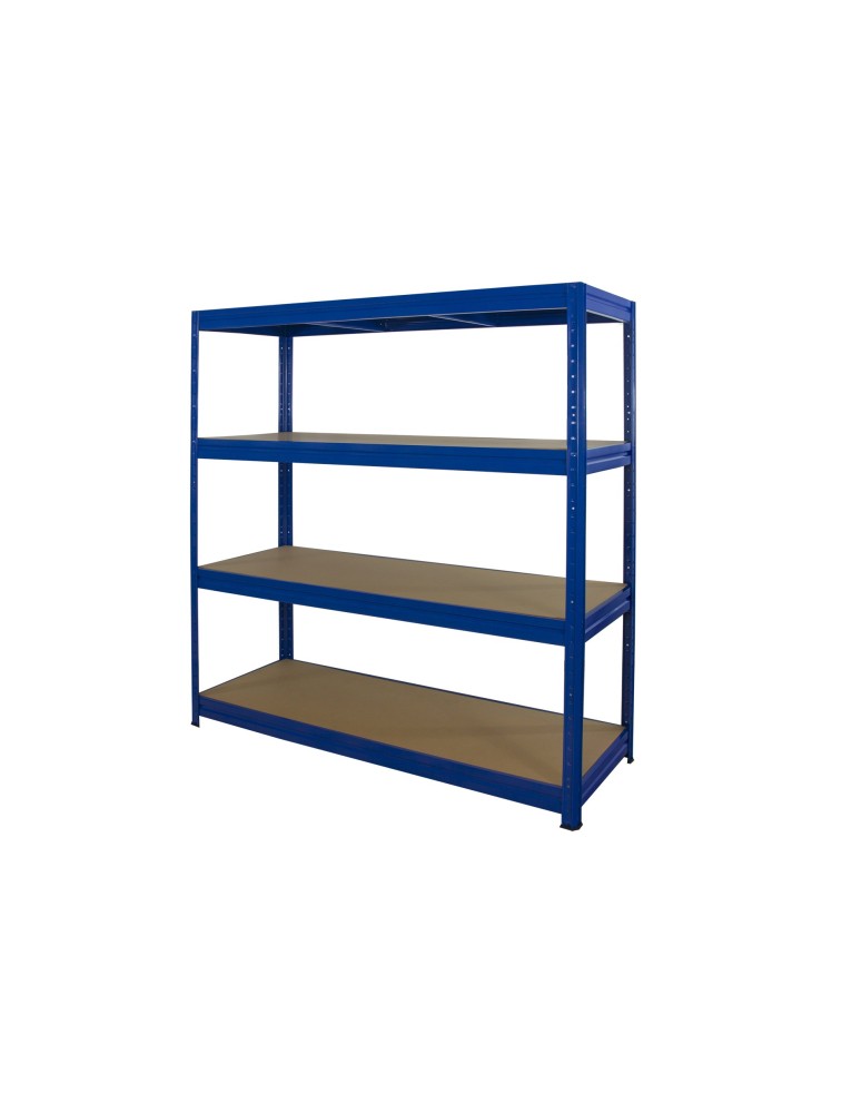 Metallregale - Metallregal Keller Schwerlastregal Lagerregal KOLOS COL_N_177X160X60 Farbe: Blau, Tragkraft 600 kg pro Boden, 4 Böden - product new.modo24.de 4