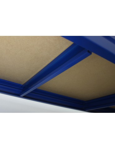 Metallregale - Metallregal Keller Schwerlastregal Lagerregal KOLOS COL_N_177X160X60 Farbe: Blau, Tragkraft 600 kg pro Boden, 4 Böden - product 6