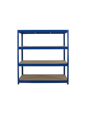 Metallregale - Metallregal Keller Schwerlastregal Lagerregal KOLOS COL_N_177X240X60 Farbe: Blau, Tragkraft 450 kg pro Boden, 4 Böden - product 3