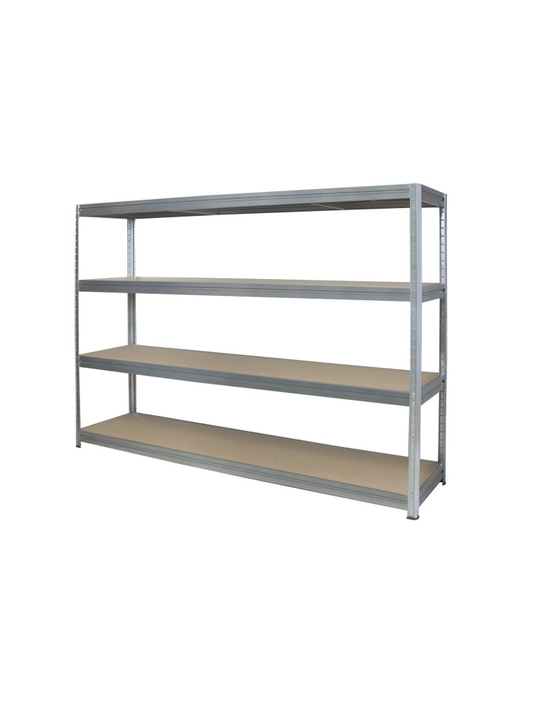 Metallregale - Metallregal Keller Schwerlastregal Lagerregal KOLOS COL_Z_177X200X60 verzinkt, Tragkraft 500 kg pro Boden, 4 Böden - product new.modo24.de 1