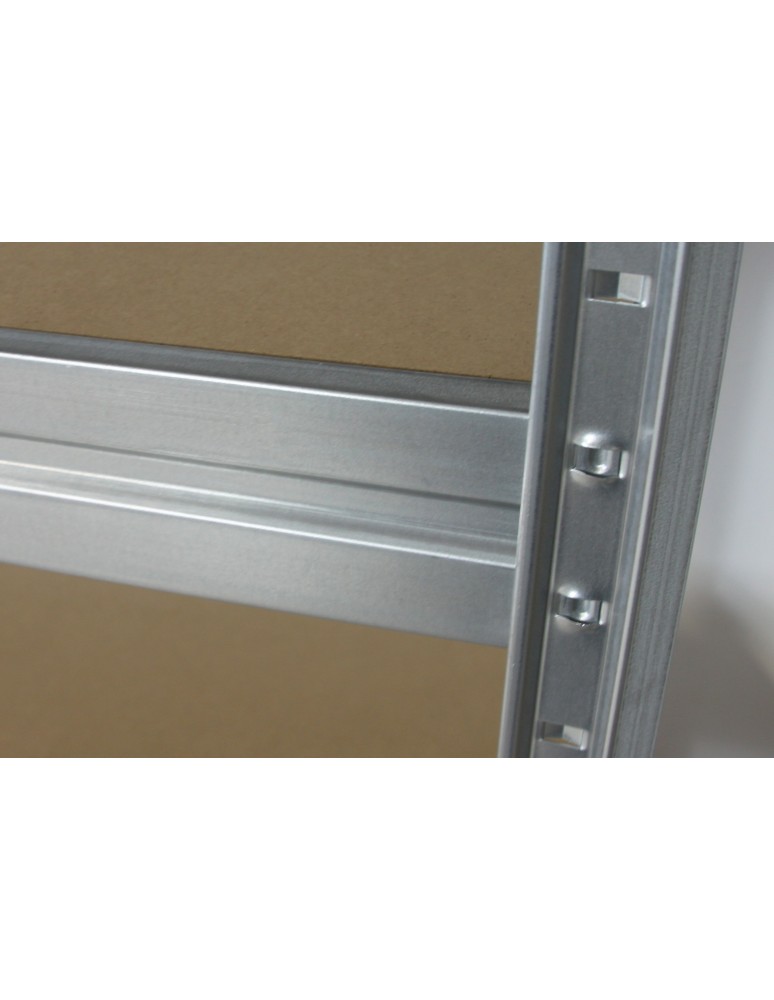 Metallregale - Metallregal Keller Schwerlastregal Lagerregal KOLOS COL_Z_177X200X60 verzinkt, Tragkraft 500 kg pro Boden, 4 Böden - product new.modo24.de 6
