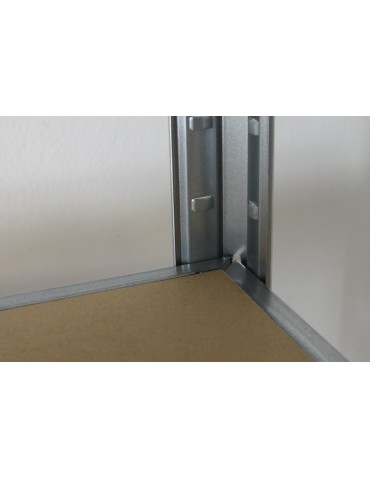 Metallregale - Metallregal Keller Schwerlastregal Lagerregal KOLOS COL_Z_177X240X60 verzinkt, Tragkraft 450 kg pro Boden, 4 Böden - product 5