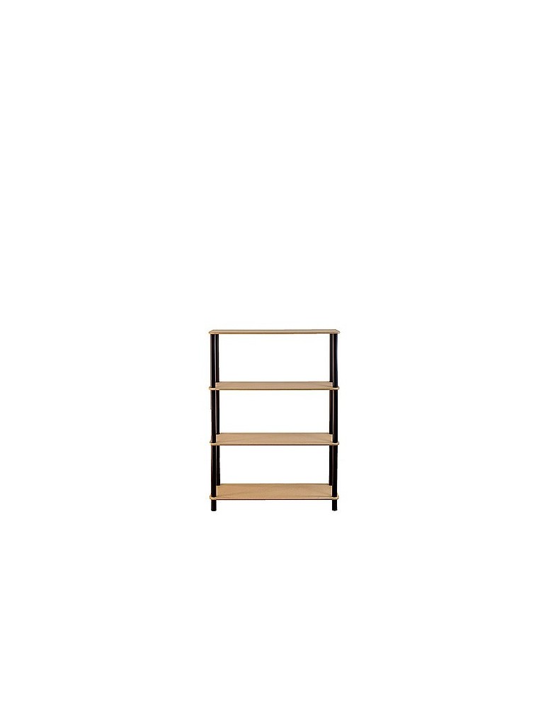 Büroregale - Dedal-4N_B 108x80x33 cm / 4 Böden / Farbe: SCHWARZ - product new.modo24.de 1