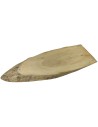 Holzscheibe, Tischplatte,  ohne Rinde geschliffen,  Breite 44 cm, Länge 127 cm, Dicke 5,5 cm, 150052/ Kiefernholz