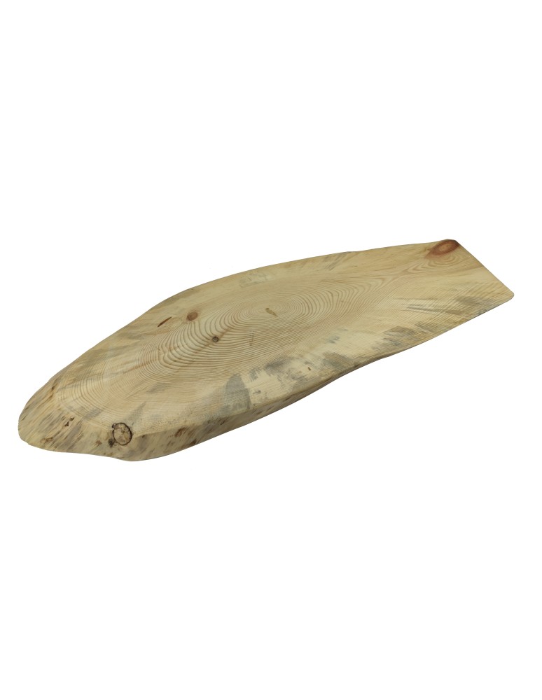 HOLZSCHEIBEN - Holzscheibe, Tischplatte,  ohne Rinde geschliffen,  Breite 32 cm, Länge 95 cm, Dicke 5 cm, 151230/ Kiefernholz - produkt new.modo24.de 1