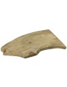 Holzscheibe, Tischplatte,  ohne Rinde geschliffen,  Breite 40 cm, Länge 89 cm, Dicke 5,5 cm, 153823/ Kiefernholz