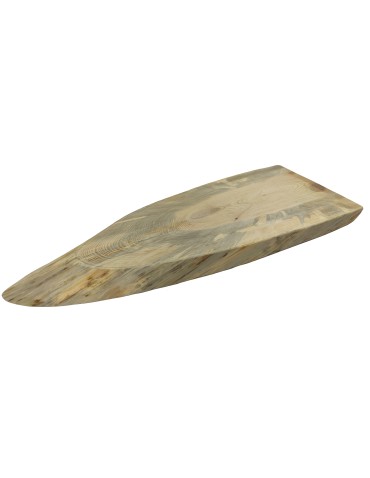 Baumscheibe Tischplatte Holzscheibe ohne Rinde geschliffen , Länge 102 cm, Breite 40 cm, Dicke 6 cm, 154733/KIEFER - product 2