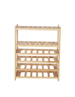 Holzregal Serie LSR ( 85,8 x70x33 cm) , 6 Böden (P2, W4) / Kiefernholz UNBEHANDELT - product 2