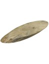 Baumscheibe Tischplatte  ohne Rinde geschliffen , Oval, 80 cmx 28 cm x 4,5 cm, 141810/KIEFER, UNIKAT
