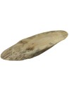 Baumscheibe Tischplatte  ohne Rinde geschliffen, Oval, 92 cmx 28 cm x 4,5 cm, 143640/KIEFER, UNIKAT
