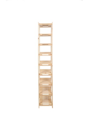 Weinregal Serie B Flaschenregal  9 Böden, 170x80x28 cm, B22R_170X080X28_N0F1, unbehandelt - product 2