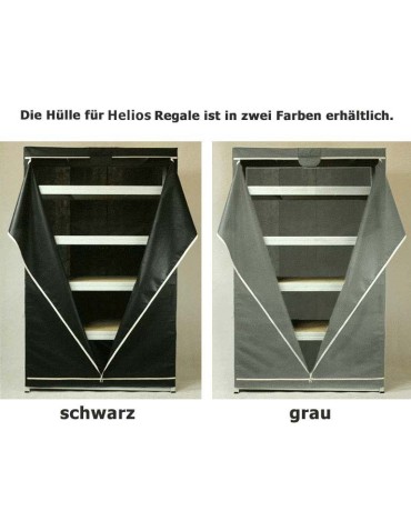 Schutzhülle für Regale - Schutzhülle für Helios , 180x040x40 cm, Farbe: Schwarz - product 3