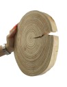 Holzscheibe Lärche, Durchmesser 20-25 cm, Dicke 2,5 cm, ohne Rinde