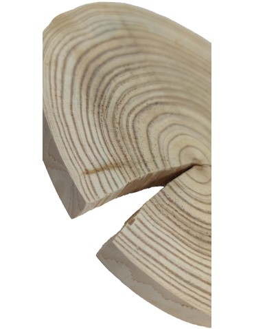 Holzscheibe Lärche, Durchmesser 15-20 cm, Dicke 2,5 cm, ohne Rinde - product 2