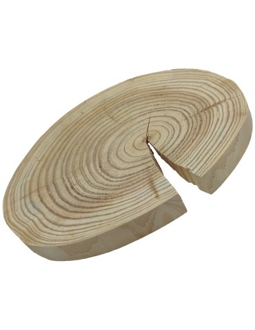 Runde Scheiben - Holzscheibe Lärche, Durchmesser 15-20 cm, Dicke 2,5 cm, ohne Rinde - produkt 3