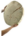 Holzscheibe Kiefer, Durchmesser 40-45 cm, Dicke 5 cm, ohne Rinde
