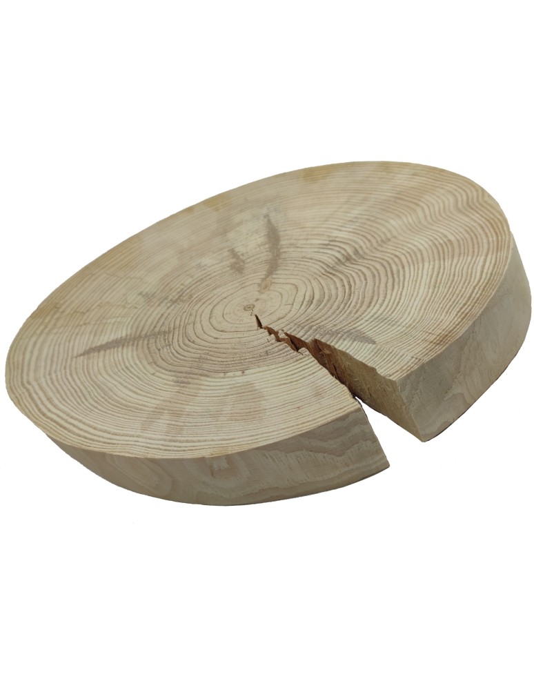 Runde Scheiben - Holzscheibe Kiefer, Durchmesser 20-25 cm, Dicke 3 cm, ohne Rinde - product new.modo24.de 1