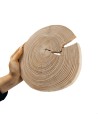 Holzscheibe Kiefer, Durchmesser 15-20 cm, Dicke 2 cm, ohne Rinde