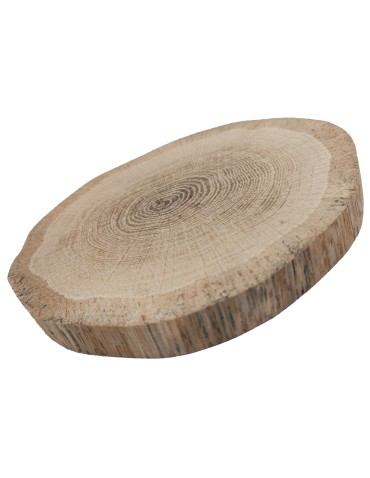 Holzscheibe Eiche, Durchmesser 15-20 cm, Dicke 2 cm, ohne Rinde - product 2