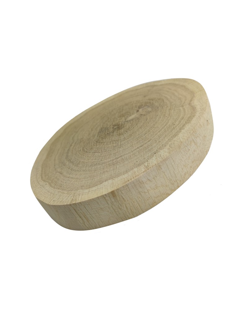 Runde Scheiben - Holzscheibe Eiche, Durchmesser 20-25 cm, Dicke 4 cm, ohne Rinde - product new.modo24.de 3