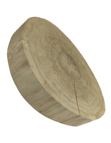 Holzscheibe Eiche, Durchmesser 25-30 cm, Dicke 6 cm, ohne Rinde - product 2