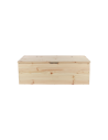 Holztruhe  Truhenbank Sitzbank  Spielzeugkiste - KUD, Size M (34x101x39 cm)/ unbehandelt