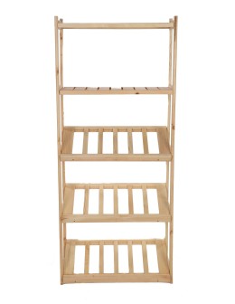 Holzregal Serie LSR ( 162,6 x70x33 cm) , 5 Böden (P2, W0, K3) /Kiefernholz UNBEHANDELT - product 2