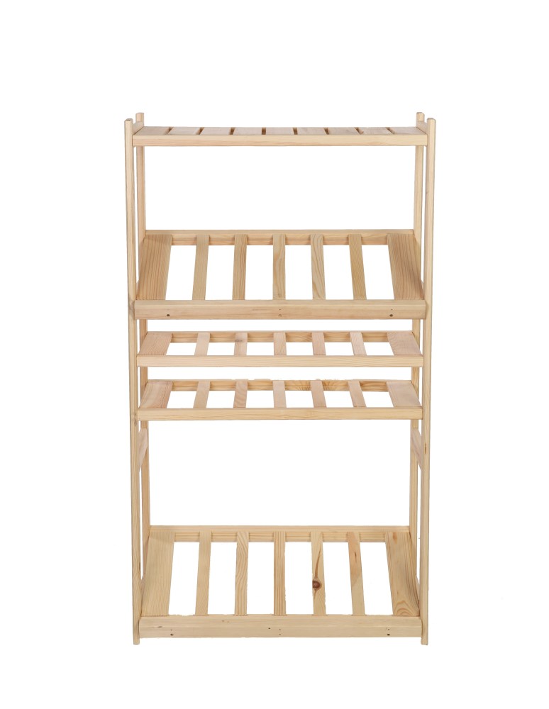 Serie LSR - Holzregal Serie LSR ( 124,2 x70x33 cm) , 5 Böden (P1, W2, K2) /Kiefernholz UNBEHANDELT - product new.modo24.de 1