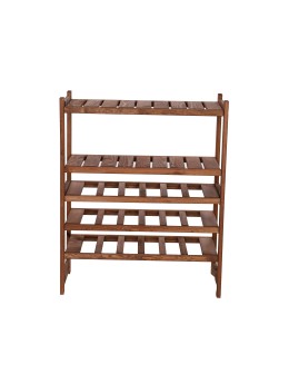 Holzregal Serie LSR ( 85,5 x70x33 cm) , 5 Böden (P2, W3, K0) /Kiefernholz gebeizt in BRAUN - product 2